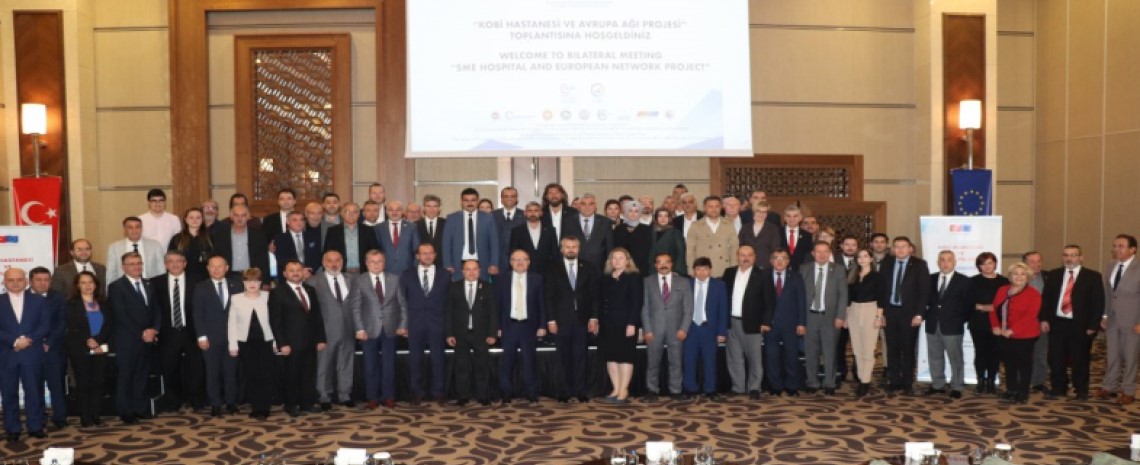 KOBİ HASTANESİ VE AVRUPA AĞI PROJESİ TOPLANTISI YAPILDI